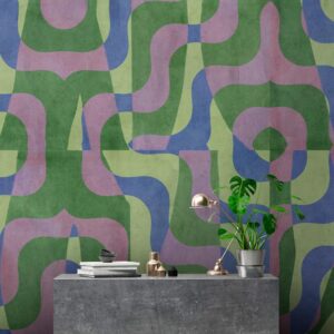 Alternative view of AS foto tapeta - Walls by patel 4 - viola